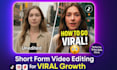 edit your tiktok reels or youtube shorts into scroll stopping viral videos