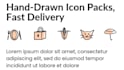 handdraw unique website icons in 24 hours