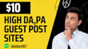 publish 10 guest posts with high da 90 google approved sites
