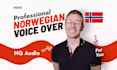 do male norwegian voice over