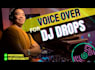 record voice overs for dj intros, dj drops, dj tags
