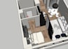 be your professional architect 2d plans, 3d model
