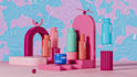 create a professional 3d animation for makeup and beauty products