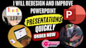 redesign and improve powerpoint presentation quickly