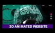 animate 3d spline,3d animated webflow, 3d scrolling animation, figma to webflow