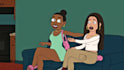 make a 2d cartoon animation video