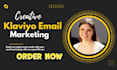 design klaviyo,mallchimp,email campaign,klaviyo setup,klaviyo intergration,dmarc
