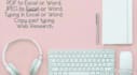 do data entry typing work job, copy past typing work job