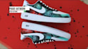 customize paint artwork nike af1 jordans sneaker shoes kicks