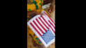 cross stitch design USA flag