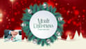 create christmas and new year greeting video