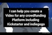 write attractive and create a unique crowdfunding video for kickstarter gofundme