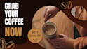 create  coffee and tea cards for your shops in  2 hours