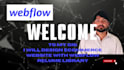 design website with webflow relume library