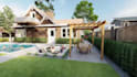 create your front yard, backyard, patio and landscape design