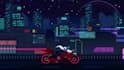 make a pixel art in cyberpunk or japanese style animated