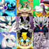 create a custom animated furry pixel art profile picture