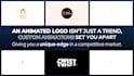 do custom 2d logo animation video, youtube intro and outro