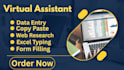 do fast and accurate data entry in english and bengali