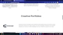 design attractive personal portfolio website in tailwind CSS