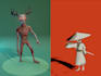 create a 3d character optimized for your video game