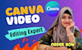 make professional canva video and image editing