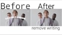remove,add or replace text clean up on your image and video
