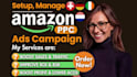 setup optimize and manage amazon ppc campaigns, amazon sponsored ads, amazon ads