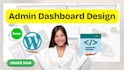 website design, dashboard design, and PSD to HTML conversion