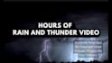 make 10 hours long rain video