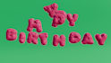create 3d inflation animation for logo, text, and celebratory titles