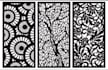 make any pattern design for cnc and laser cut machine