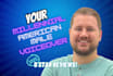 do a youthful millennial american male voice over, youtube voice actor