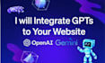 develop and integrate custom gpt in your website with openai assistants API