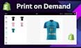 create a professional shopify print on demand pod store with winning products
