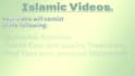create islamic motivational shorts with visuals and audio