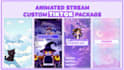 create an animated custom tiktok overlay for you