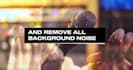 do noise editing , noise reduction, enhance and clean up