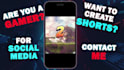 edit your gaming clips for reels, shorts and tiktok