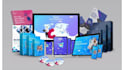 design a digital product mockup, mockup course and ecover bundle