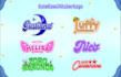 make cute colorfull anime logo for vtuber streamer twitch