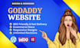 design godddy website, godaddy ecommerce, godaddy website