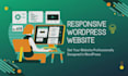 develop a responsive wordpress website for your business