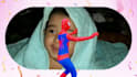 create a birthday wish video with spiderman