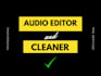 clean your podcast or audio files