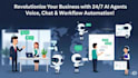 build ai voice, chat agent, workflow automation, 24x7 lead generation