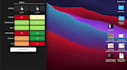 create colored table grid