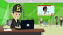 create beautiful 2d vyond explainer animation video  in 48hrs