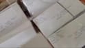 do hand writing index envelopes and card