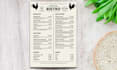 create an amazing menu design, restaurant menu, price lists design